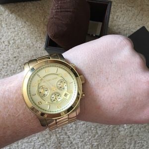 Michael Kors Oversized Runway Watch